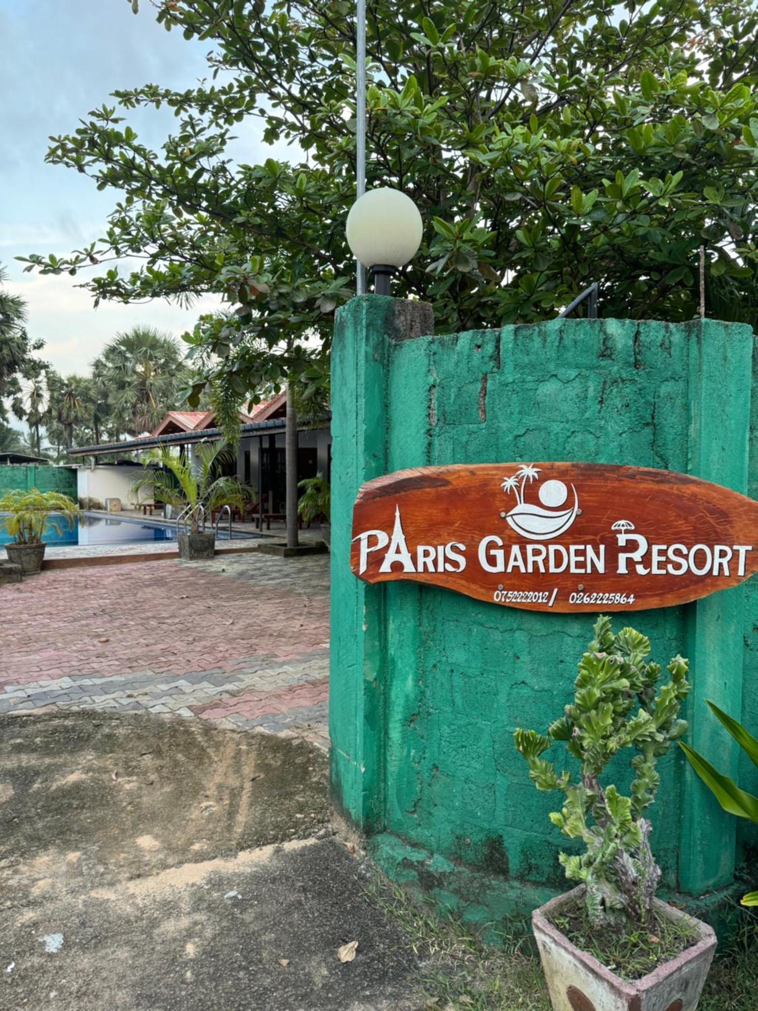 Paris Garden Resort Trincomalee Eksteriør billede